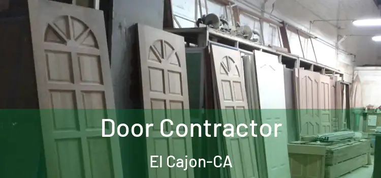 Door Contractor El Cajon-CA