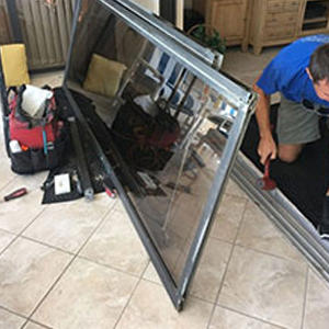 sliding glass door frame repair El Cajon